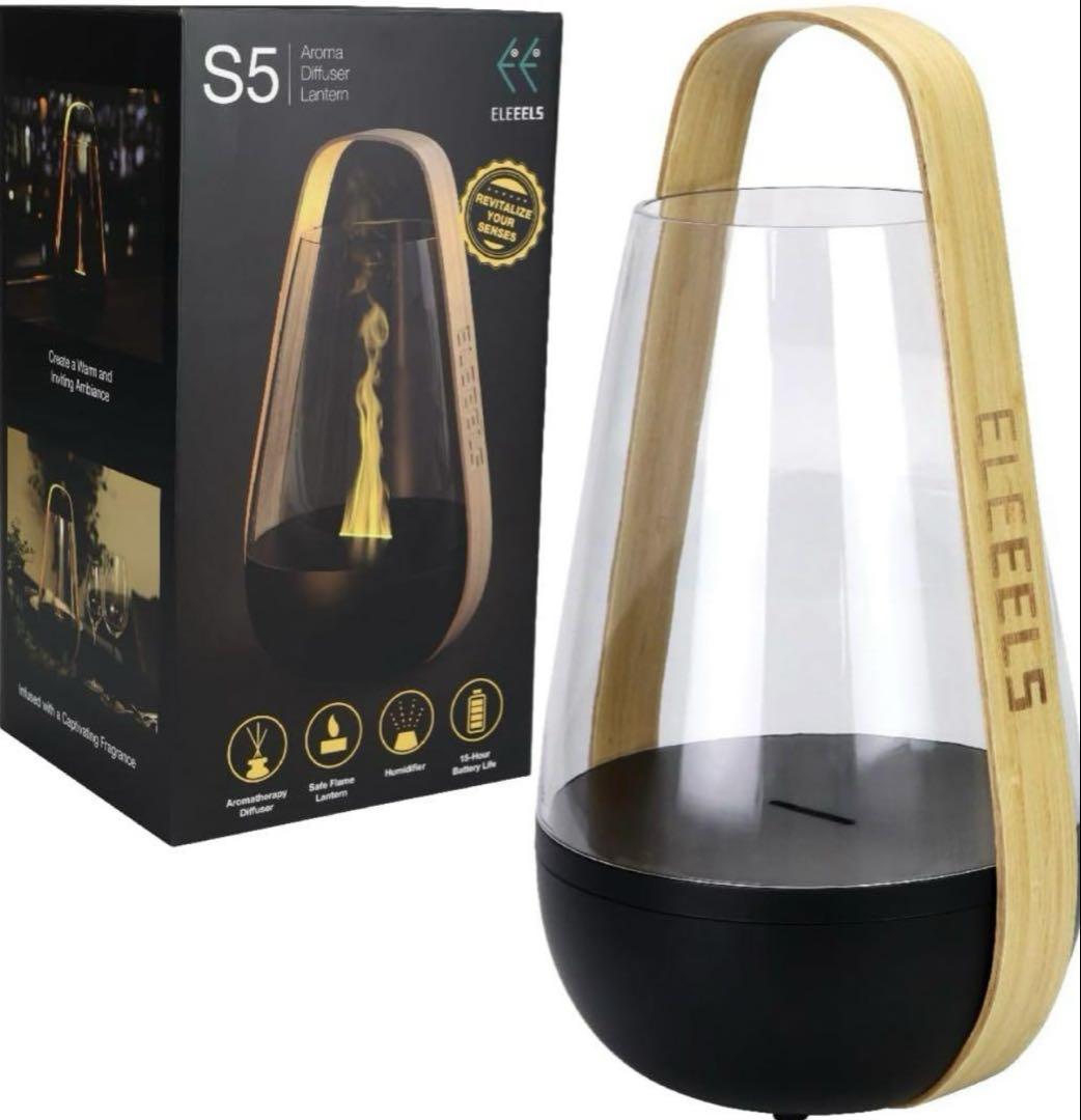 ELEEELS アロマディフューザーランタン　加湿器　家電　オシャレ