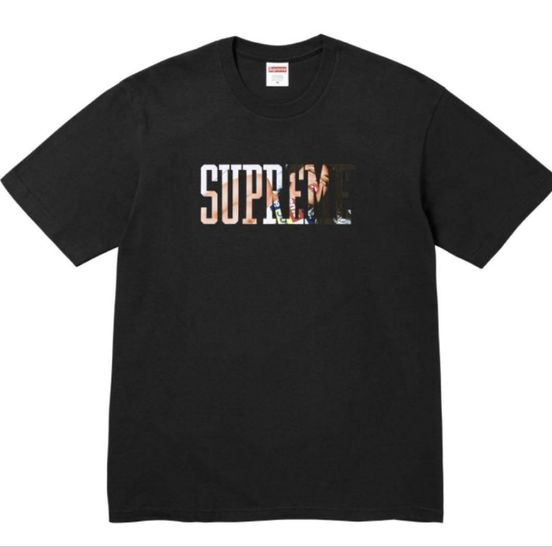 Supreme COLLEGIATE TEE TERA PATRICK ブラック