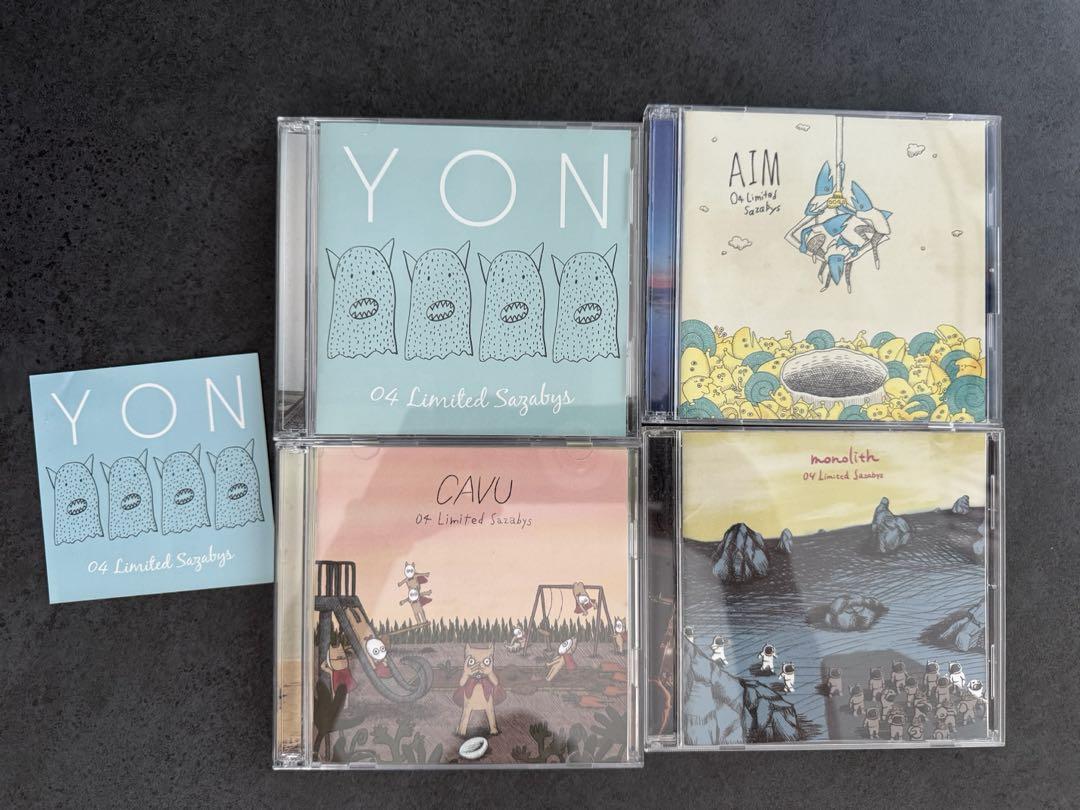 04 Limited Sawzabys CD4枚セット ステッカー付き