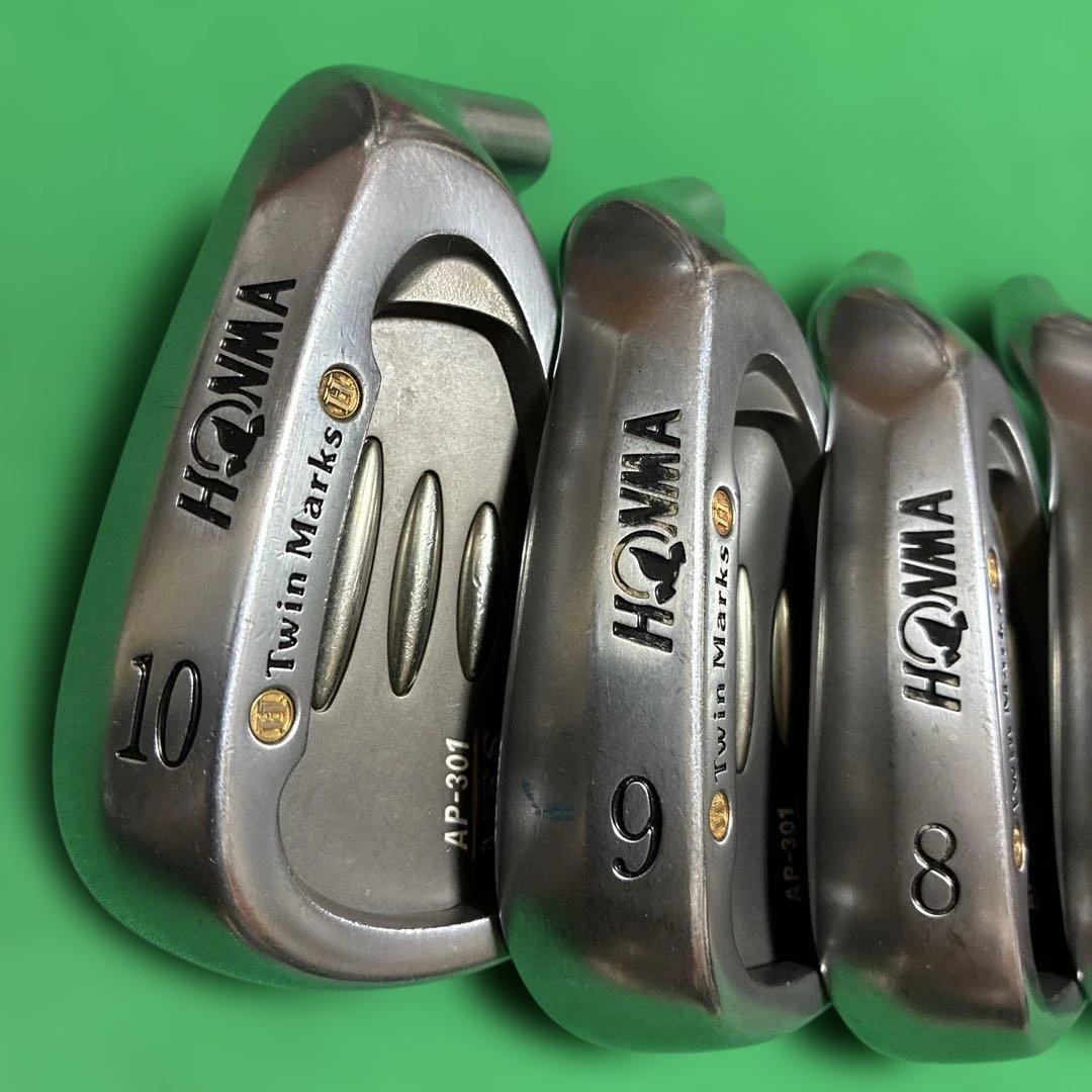 HONMAホンマツインマークスAPー301MRS ●♯5～PWベッド6本‼️