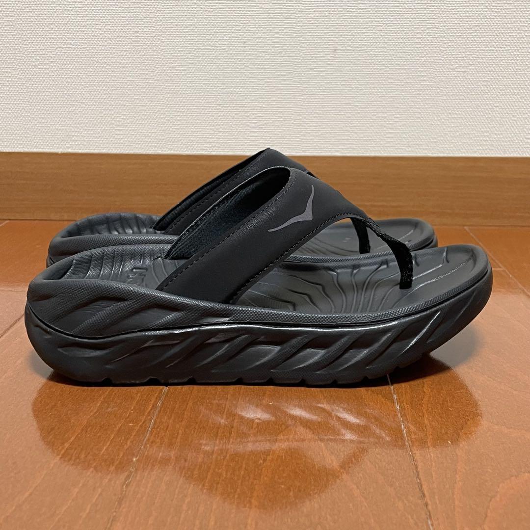 HOKA ONE ONE リカバリーサンダル ブラック サイズW5 22.5cm