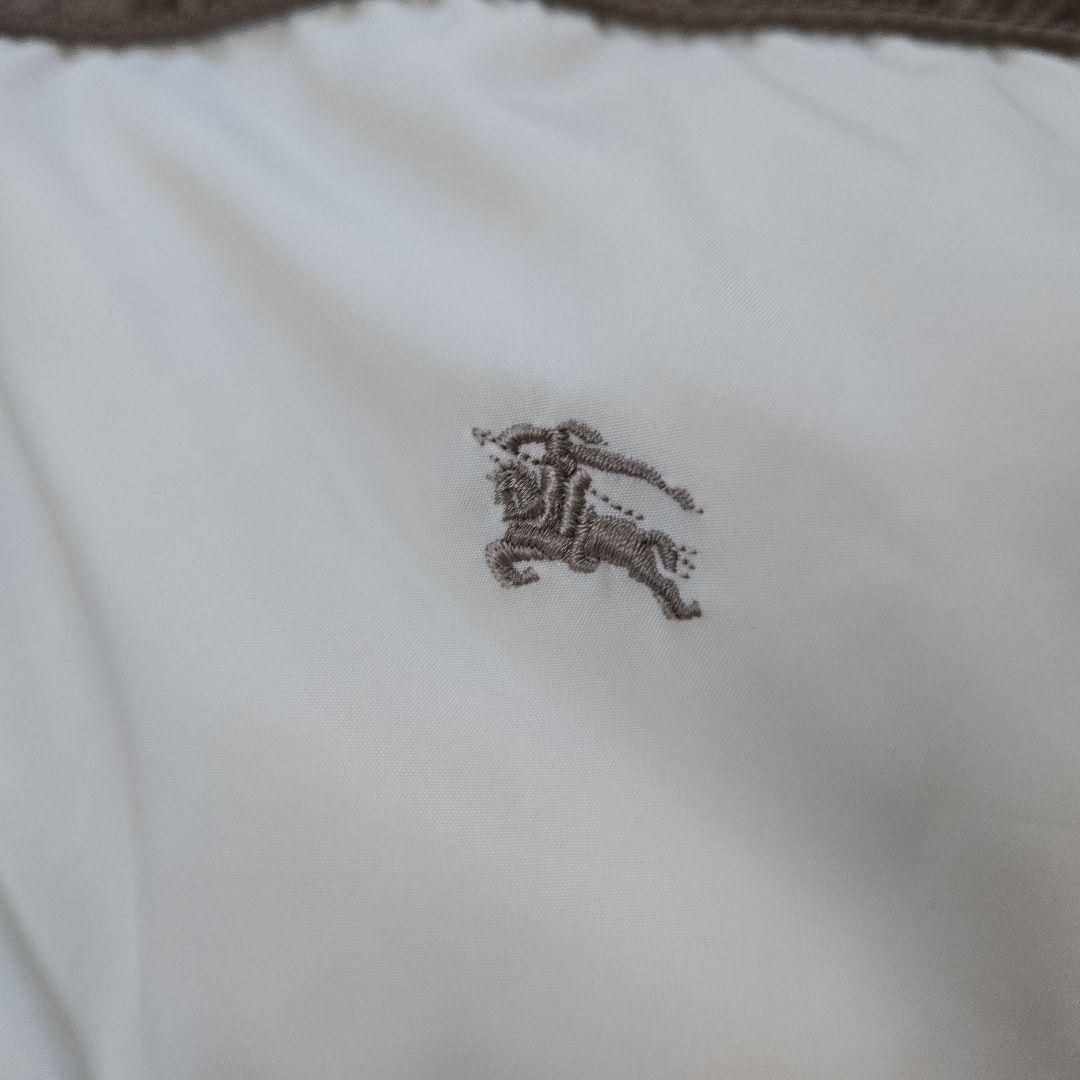 バーバリーブラックレーベル　2wayダウンジャケット　ボアフード