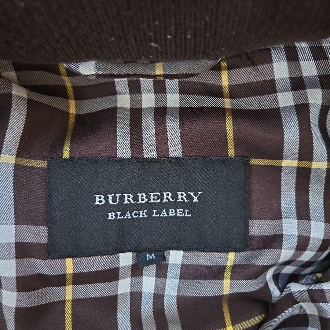 バーバリーブラックレーベル　2wayダウンジャケット　ボアフード