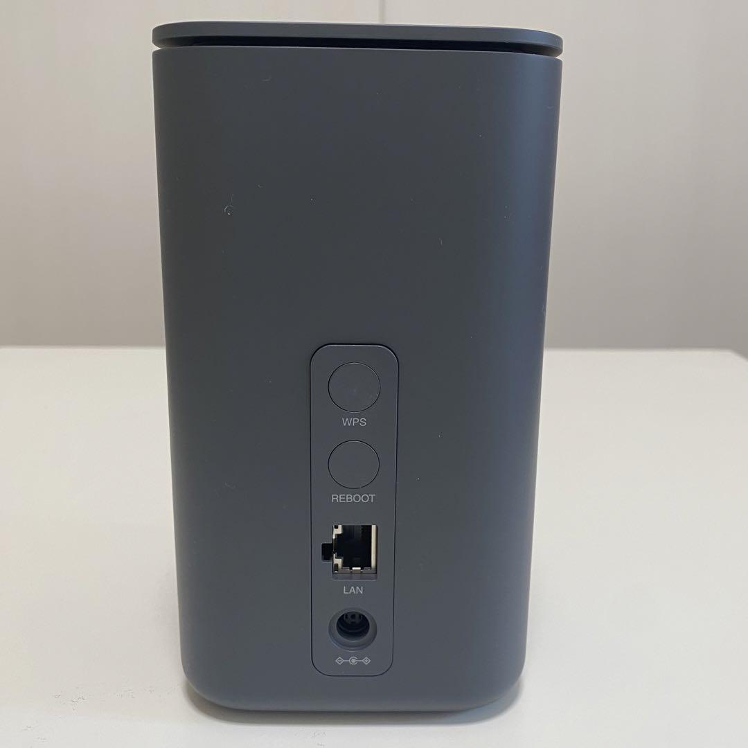 NTTドコモ SHARP home 5G HR01 ダークグレー - ルーター