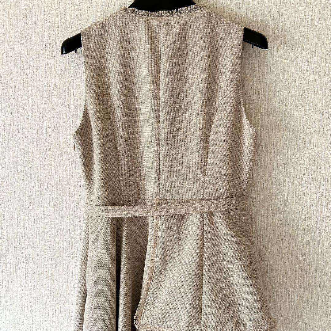チュールレイヤードジャケットワンピース