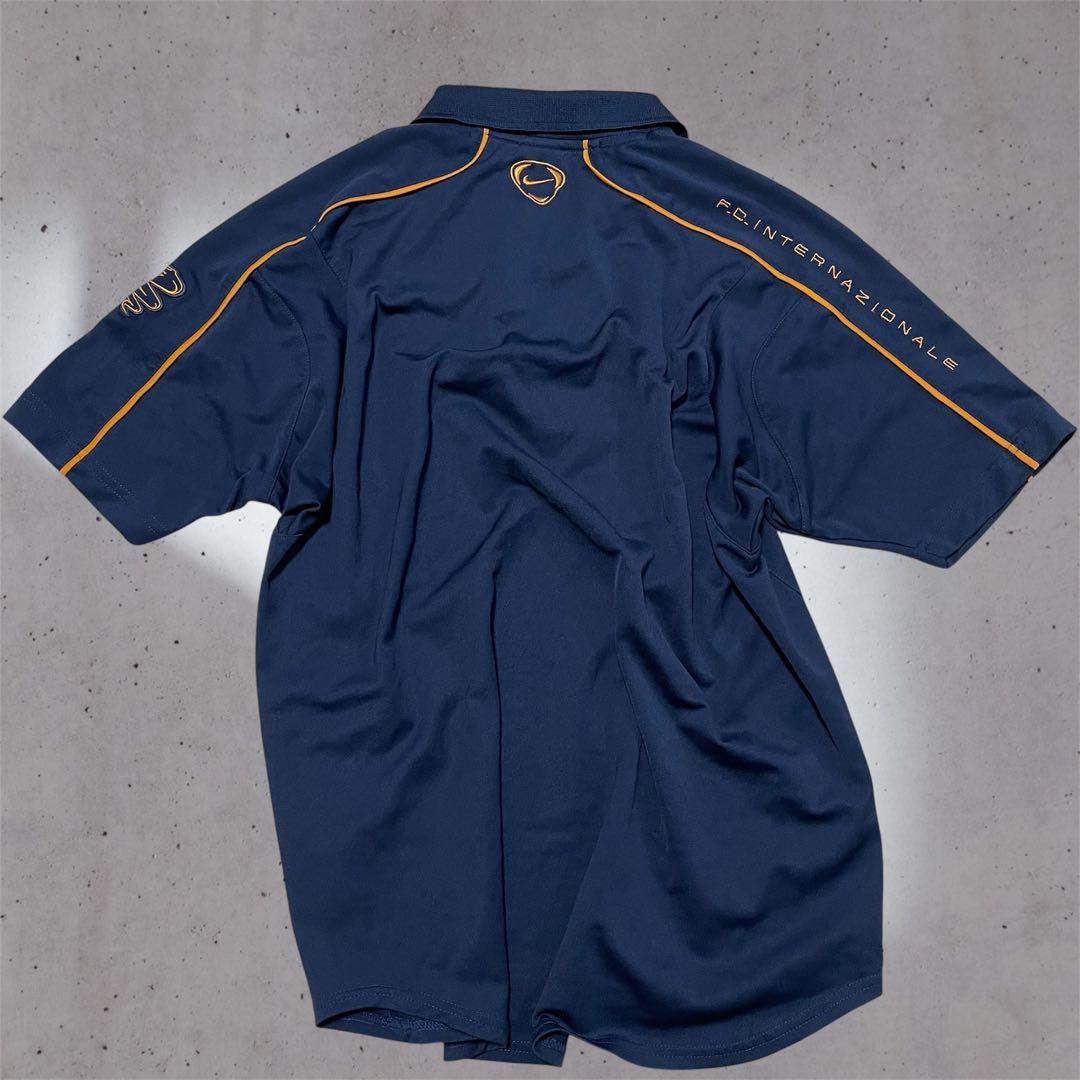 希少 XL 01-02 インテル・ミラノ Nike トレーニング　ポロシャツ