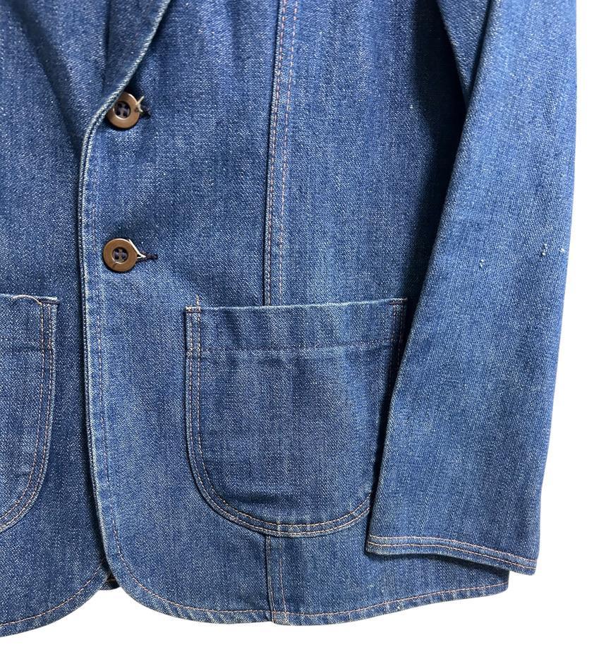 美品 70s USA製 ビンテージ▽Wrangler デニムジャケット S