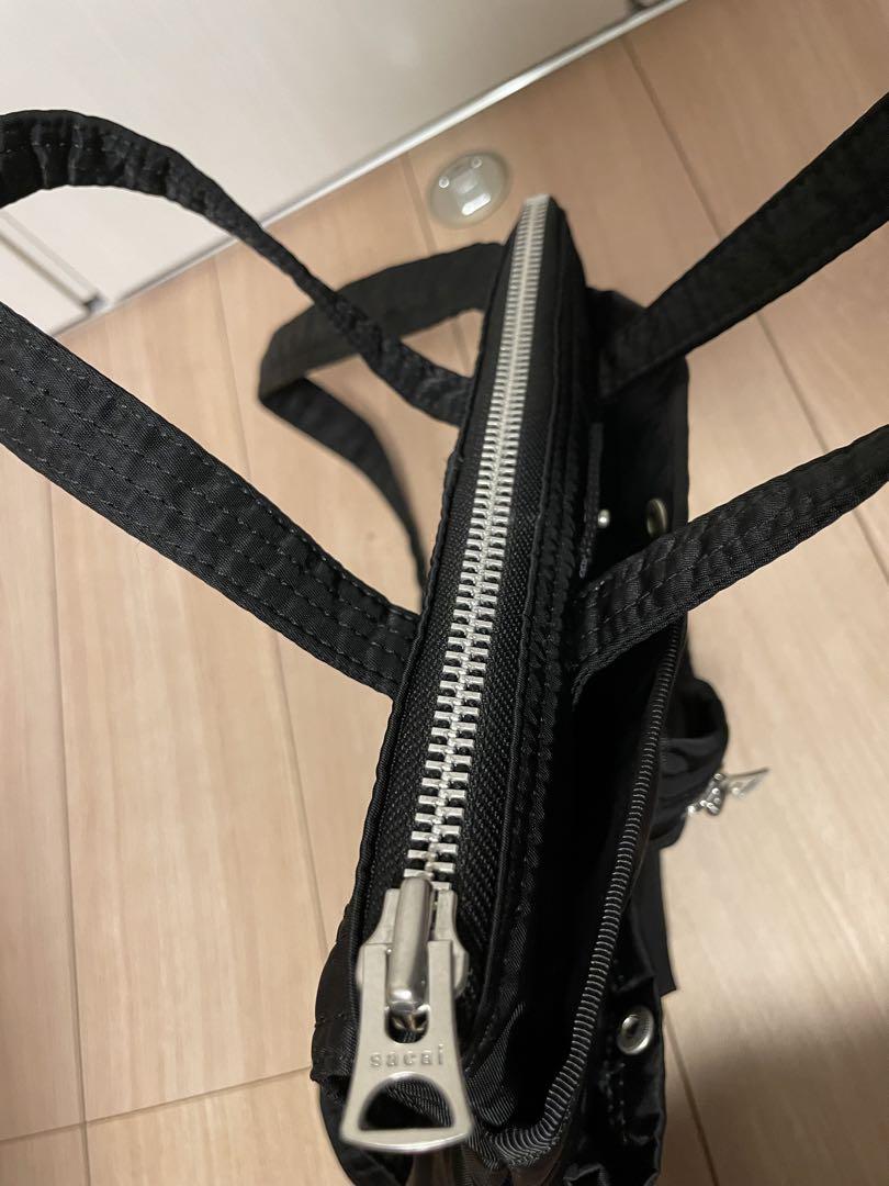 sacai x PORTER / Pocket Bag Large 黒