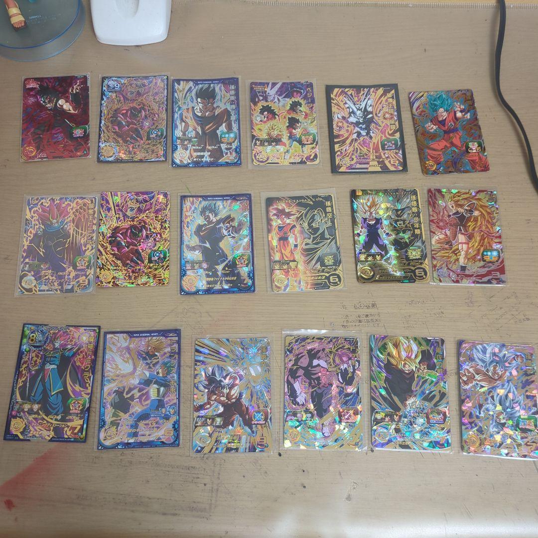 ドラゴンボールヒーローズカードセット 約40枚目立った傷や汚れなし