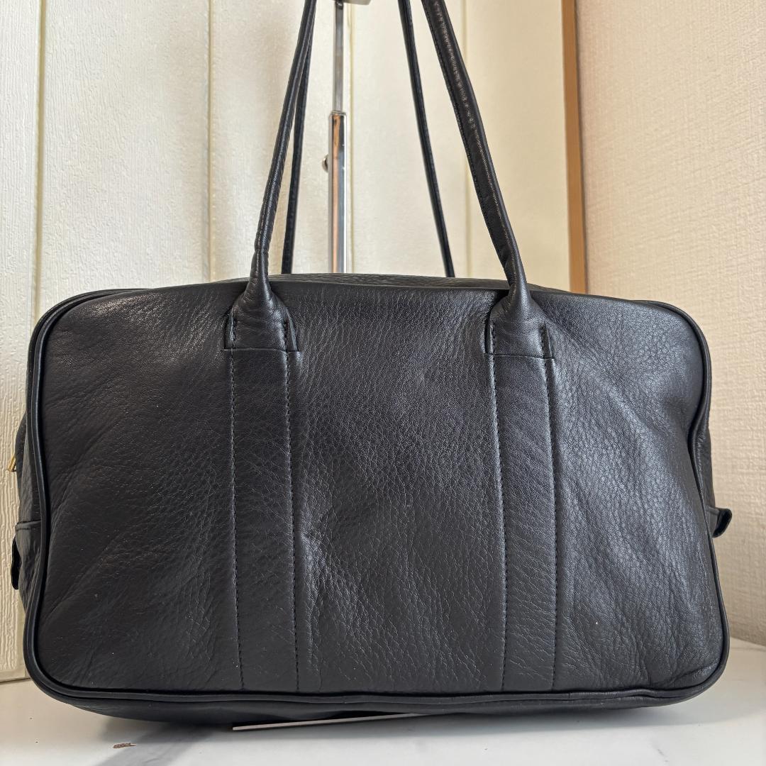 【美品】raregem レアジェム　LADYROBBER　ハンドバッグ　黒　本革