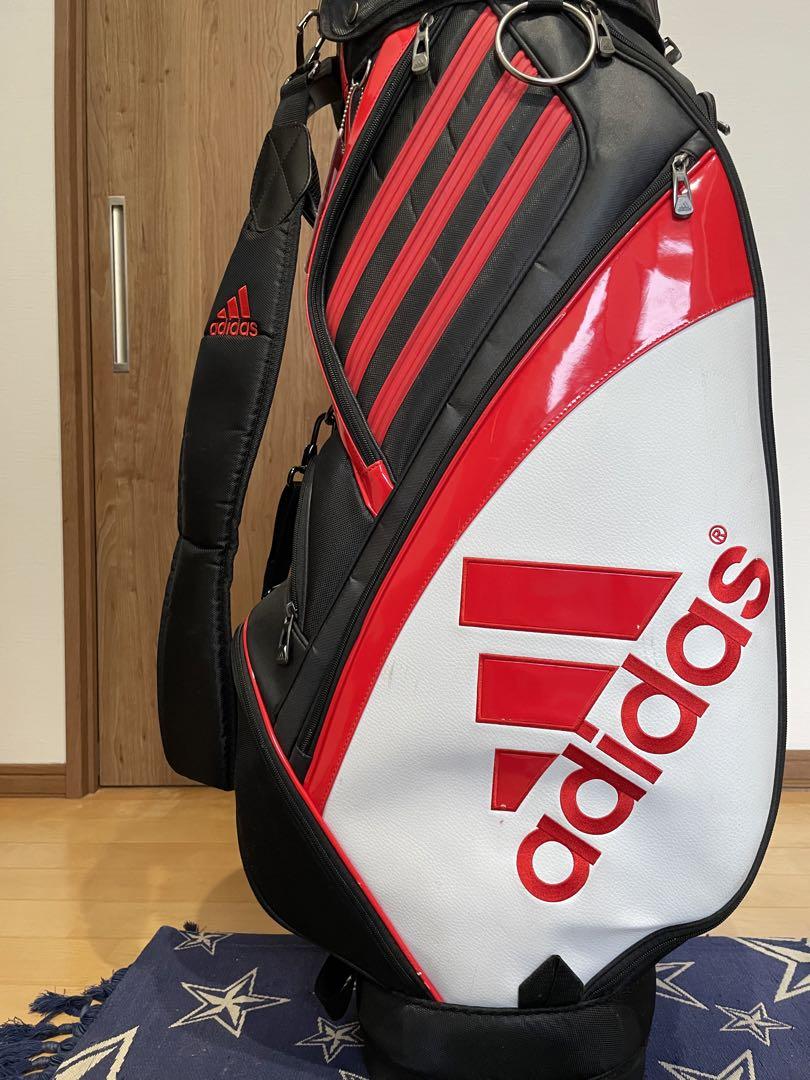 アディダス　ゴルフバッグ　キャディバッグ　adidas