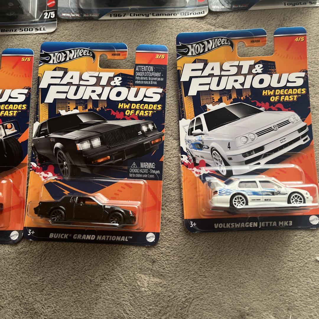 ホットウィール ワイルドスピード ミニカーセット