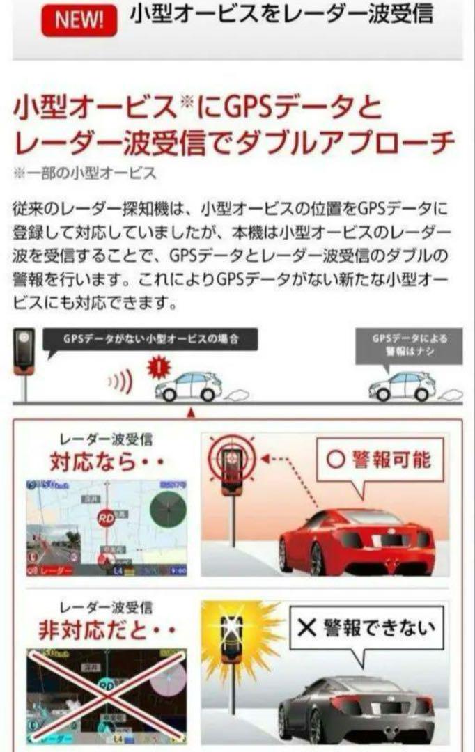 値下げしました。OBDⅡアダプタ セットユピテル レーダー GWR303SD