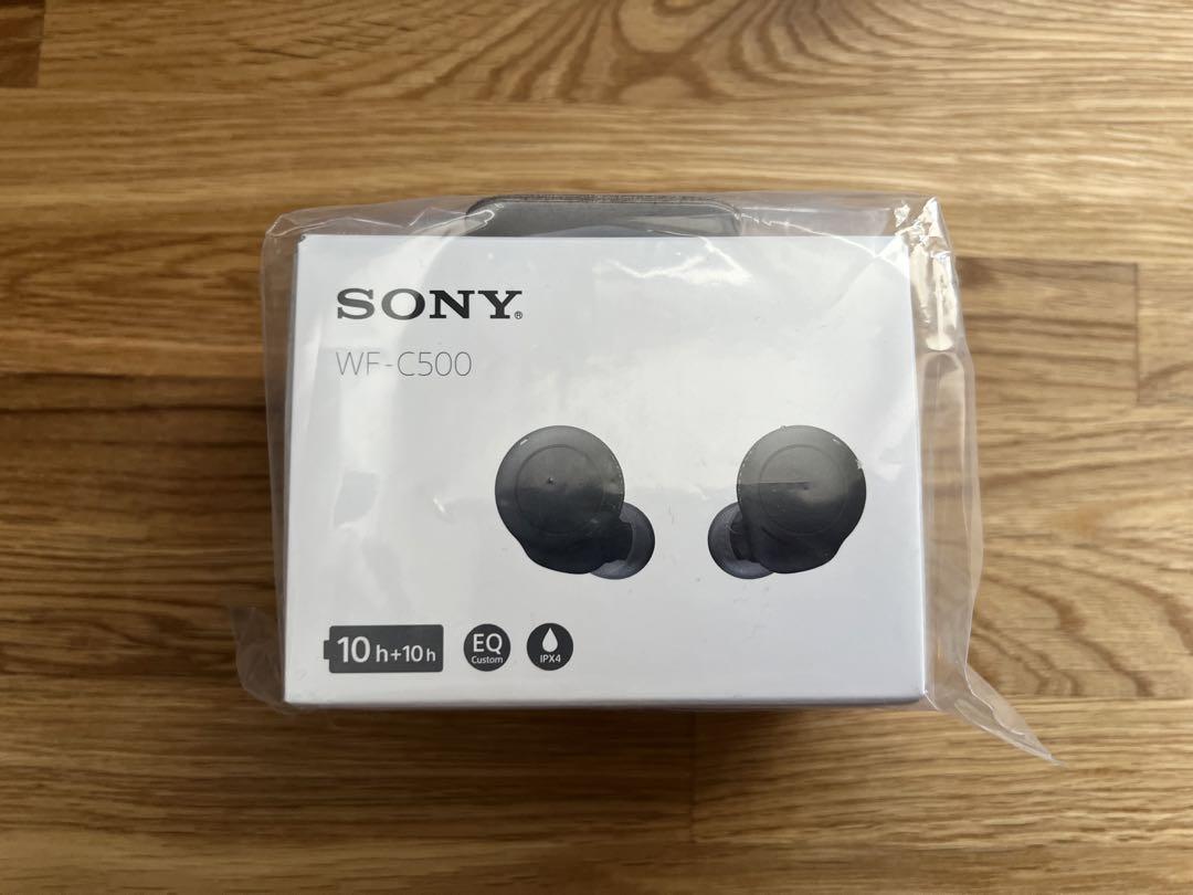SONY WF-C500 ブラック 未使用 SONY WF-C500 ブラック ワイヤレスイヤホン｜Yahoo!フリマ（旧