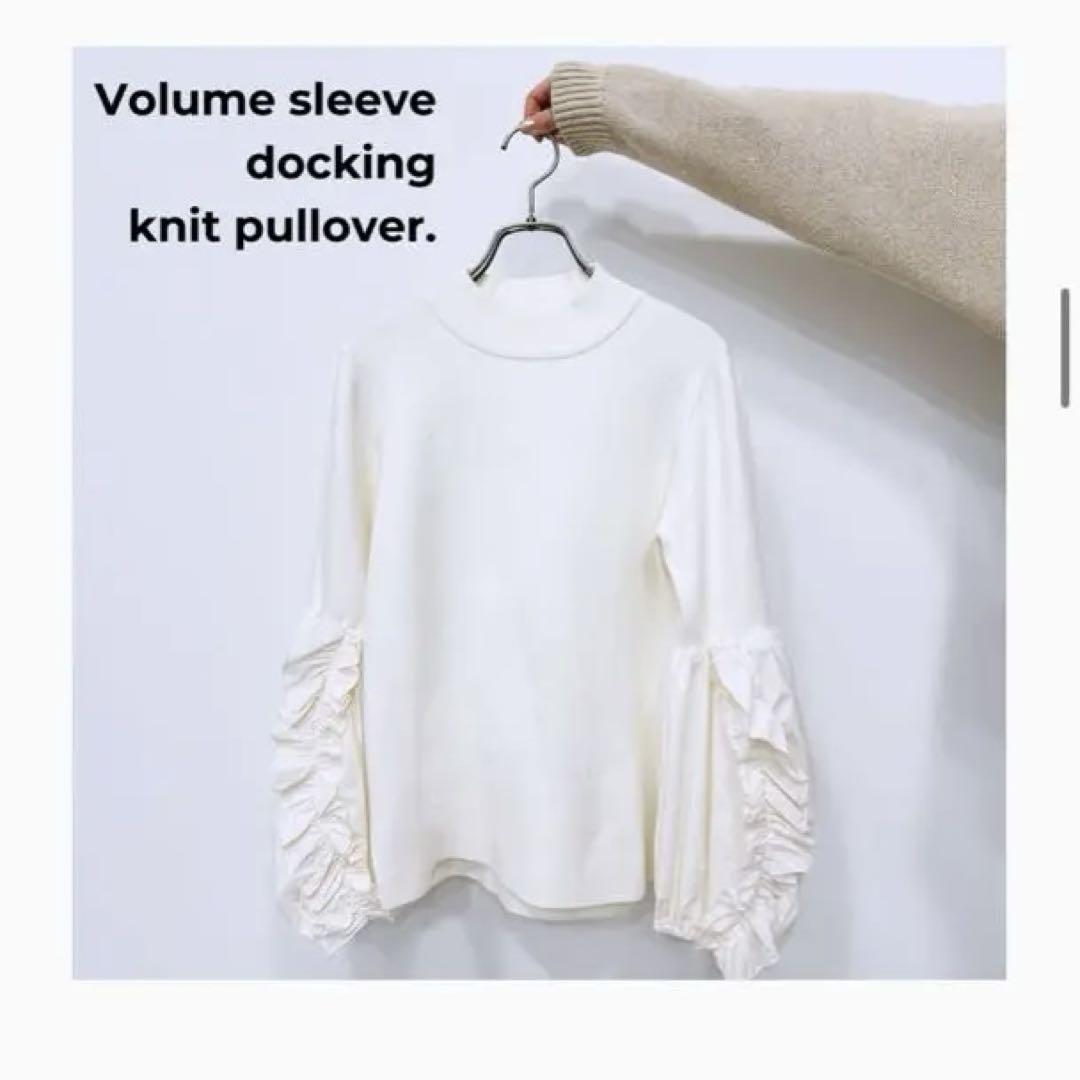 きよえ様専用☆LOUNIEフレンチスリーブニットプルオーバー