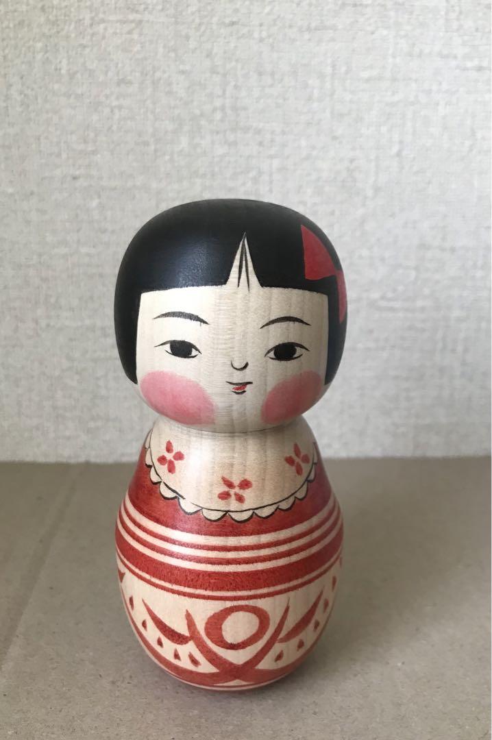 伝統こけし　本間直子（津軽系・赤ちゃん）