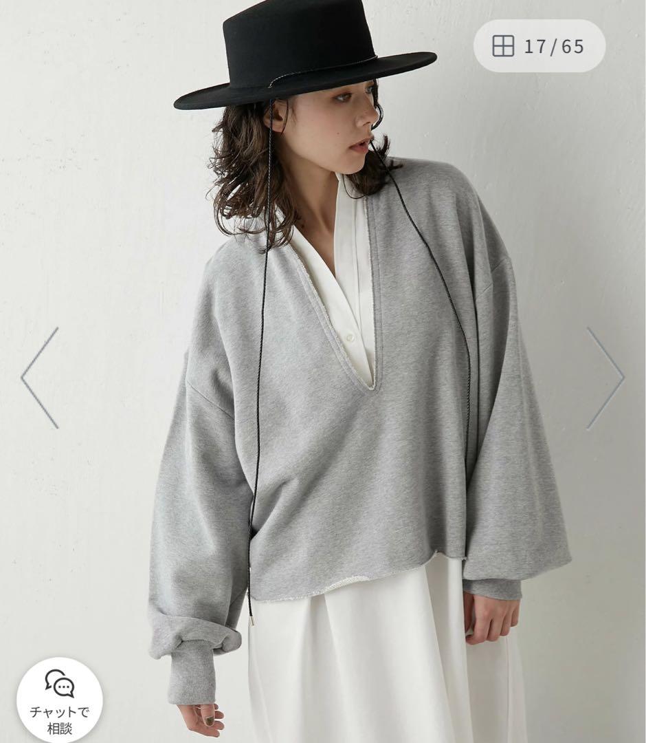 ☆専用☆ Whim Gazette スウェットVネックプルオーバー