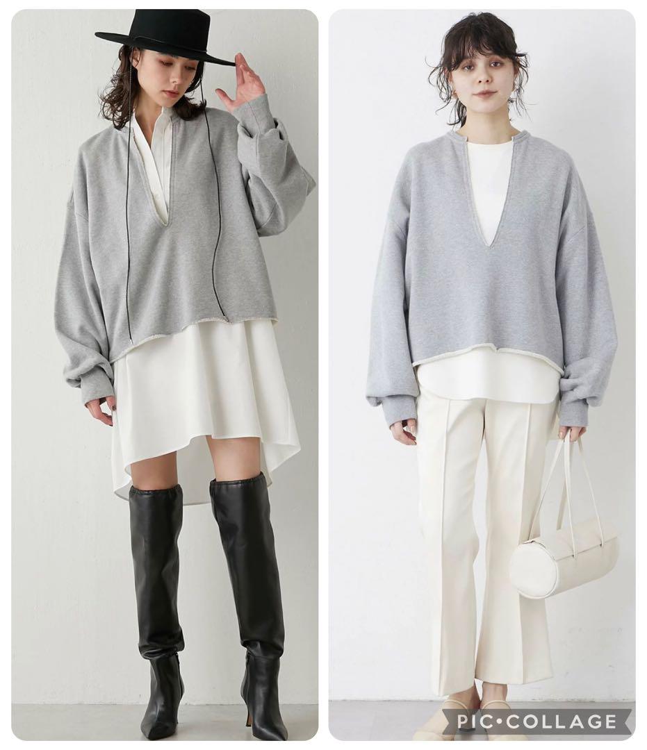 ☆専用☆ Whim Gazette スウェットVネックプルオーバー