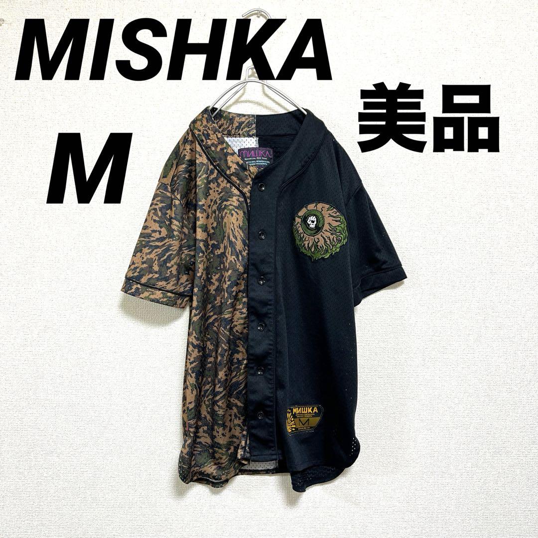 MISHKA - 【ミシカ/ MISHKA 】美品 Tシャツ ベースボールシャツ