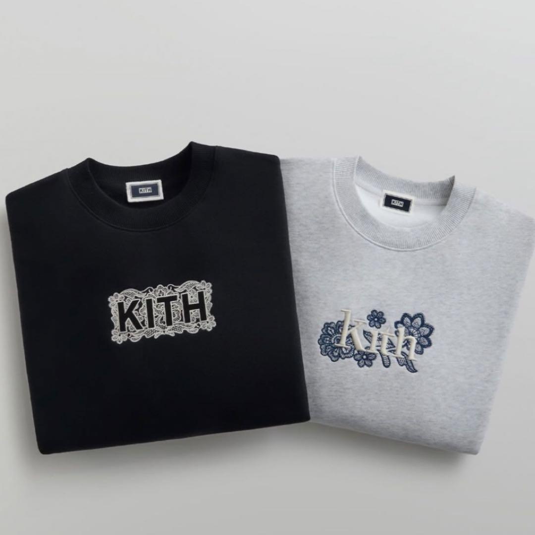 トップス KITH Floral Lace Nelson Crewneck unisex