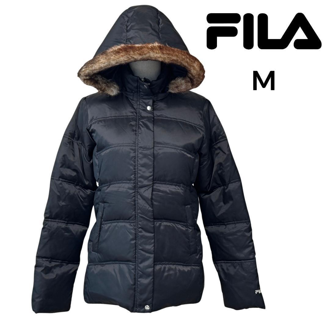 美品：FILAダウンジャケット FILA ダウンジャケット ダウン 「別注」「FILA/フィラ」超撥水