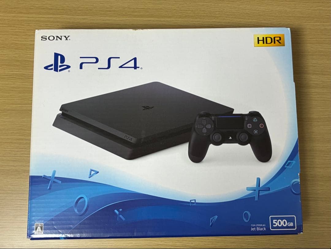 PlayStation4 CUH-2100A PS4本体 コントローラー他やや傷や汚れあり