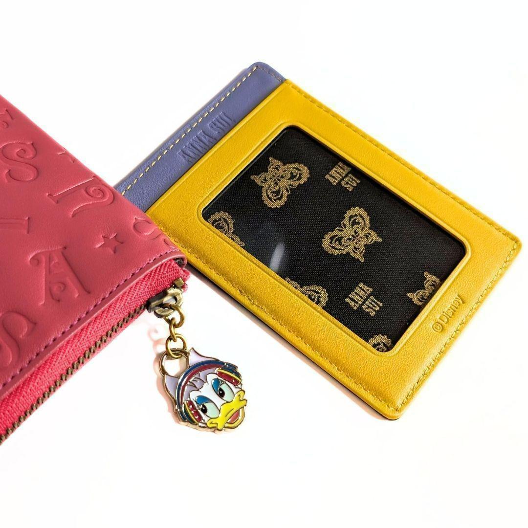 新品✨アナスイ✨ANNA SUI ディズニー 財布 L字✨デイジー✨レディース