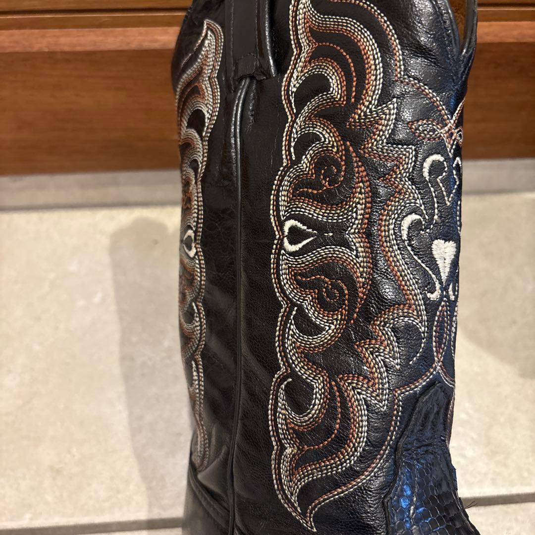 トニーラマミドル丈レザーブーツ23cm23cm・Tony