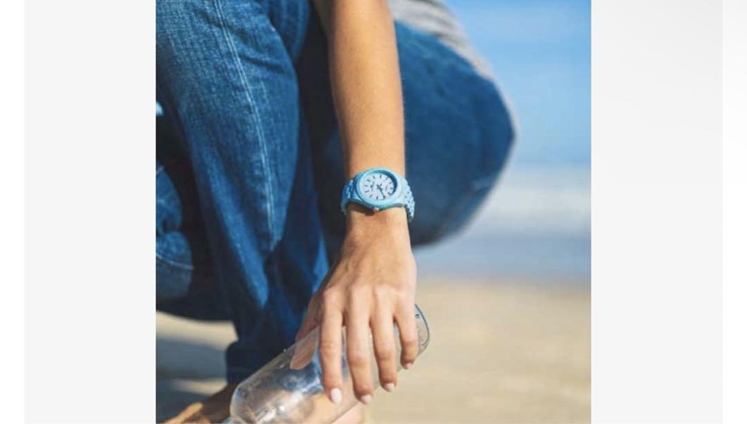 【新品未使用】TIMEX ウォーターベリーオーシャン37㎜ブルー