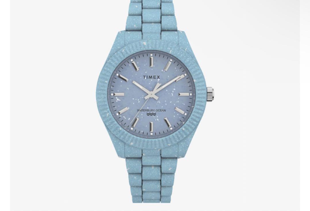 【新品未使用】TIMEX ウォーターベリーオーシャン37㎜ブルー