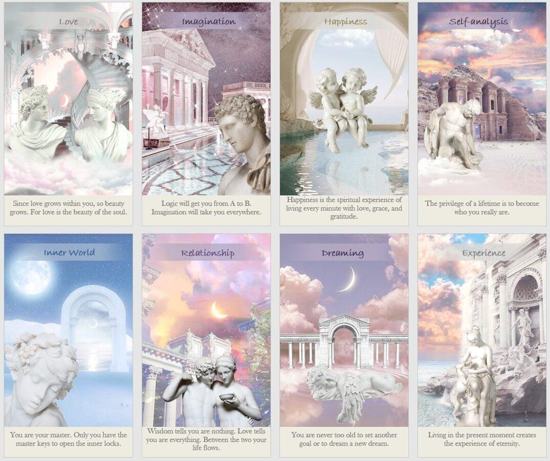 美麗✨神々の神秘的な世界✨スピリチュアルヒーリングオラクルカード／日本未発売 新作✨神々の神秘的な世界✨スピリチュアルヒーリングオラクル