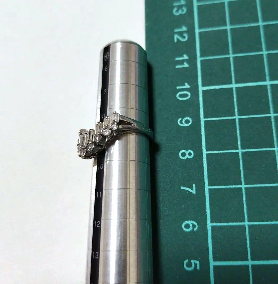 Pt900 ダイヤモンド リング