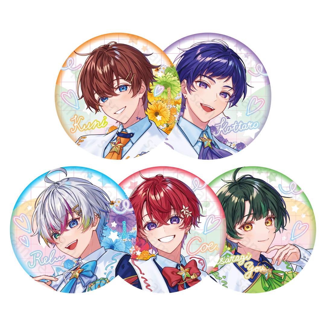 公式限定 福袋 - 公式通販オンラインショップ 新品☆すたぽら【如月ゆう】4周年記念☆缶バッジ☆第12弾☆1点 バッジ+ピンバッジ