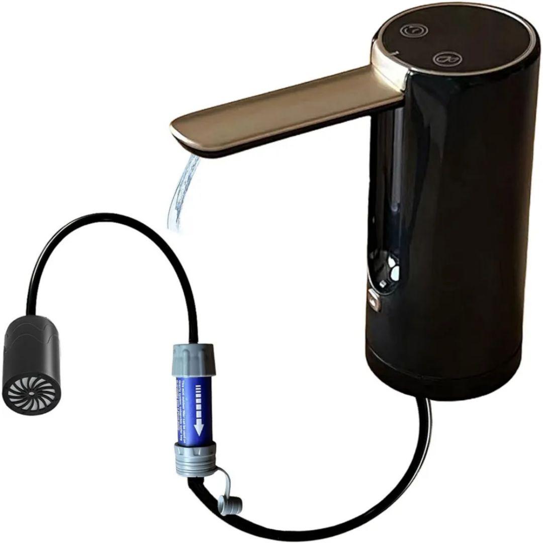 防災用品としても⭐️ 携帯浄水器 濾過器 USB充電式 電動浄水器 アウトドア