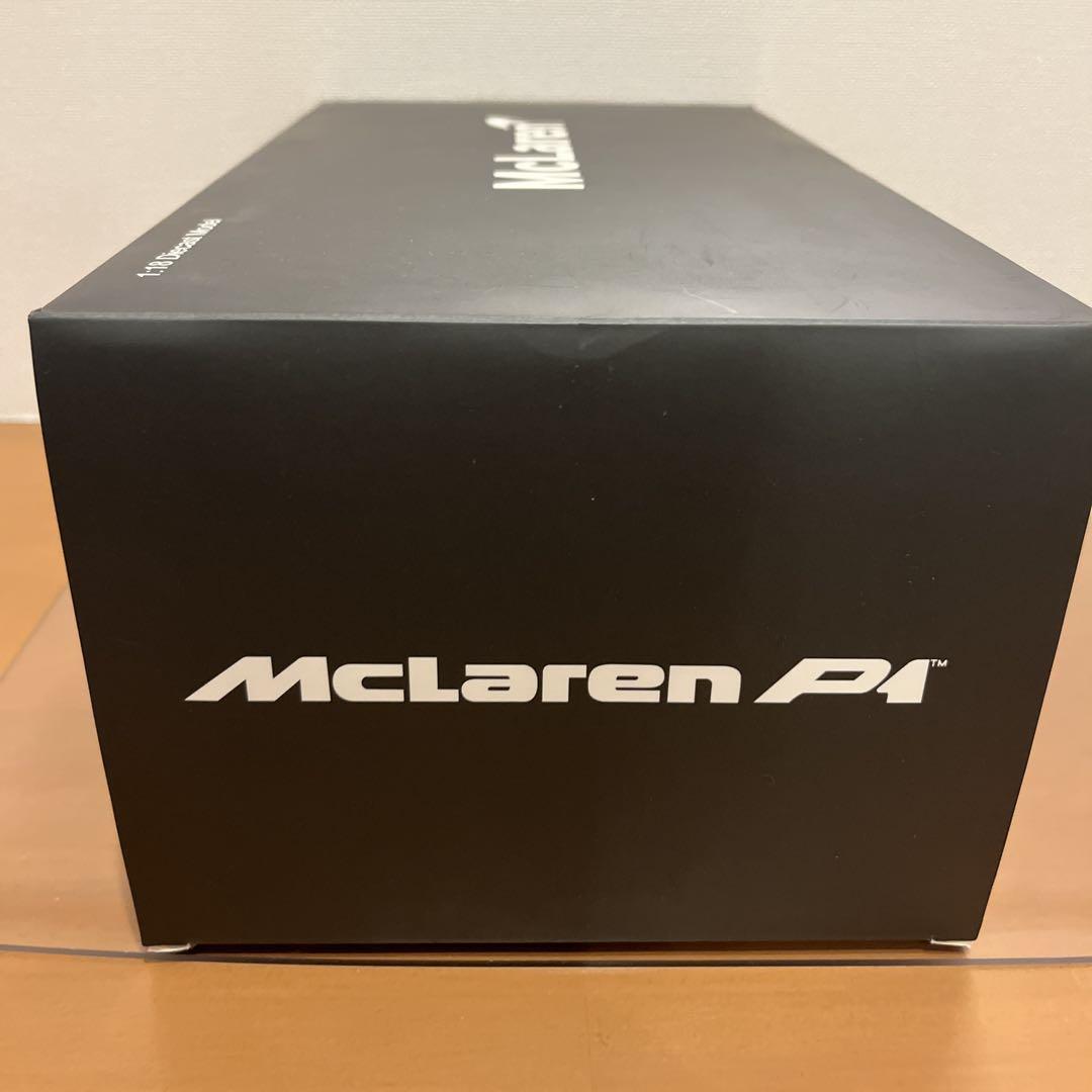 マクラーレンP1 1/18スケール　ブルー/オレンジ