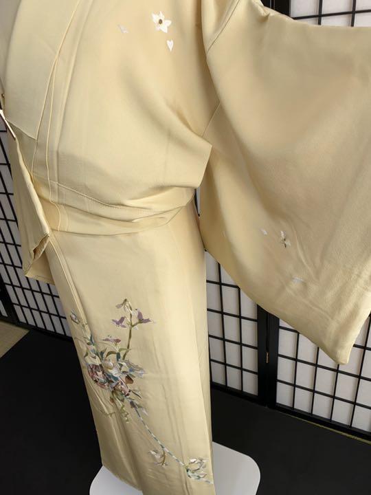 赤字超特価SALE 高級刺繍加工 身丈ロング 逸品美品 KSMwg-m85518600753 訪問着 激安単価で