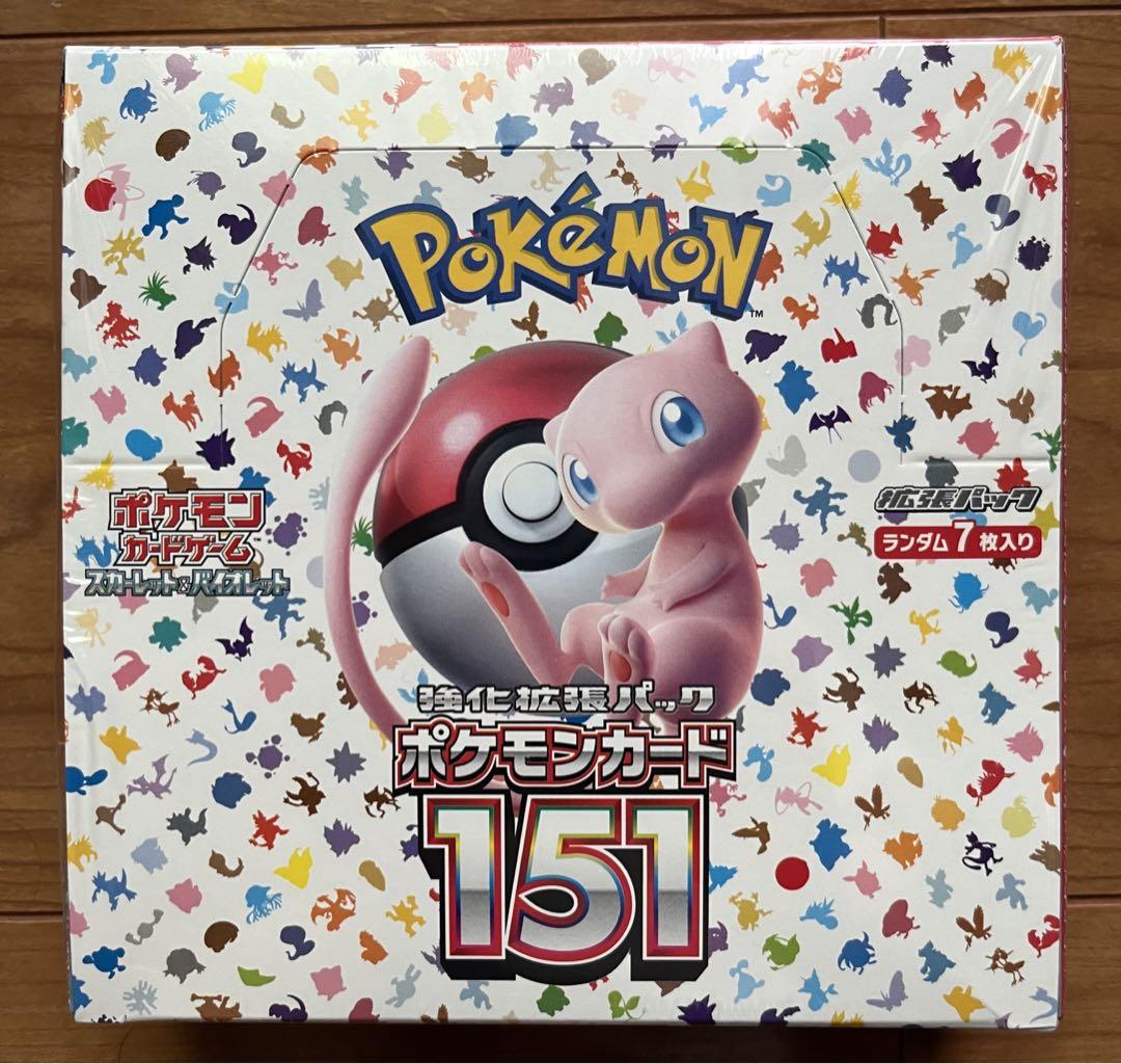 ポケモンカード151 シュリンク付きBOX