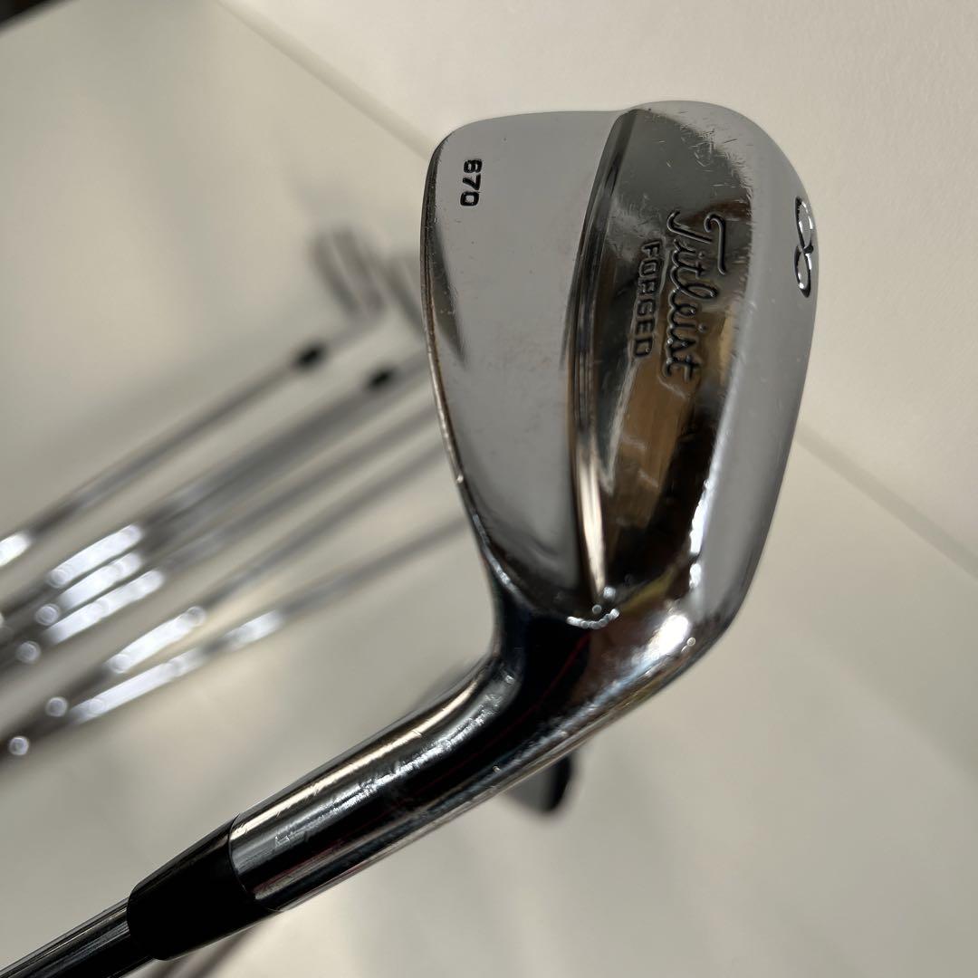 名器 タイトリスト 670 Forged 2I～Pw DG S300 9本セット