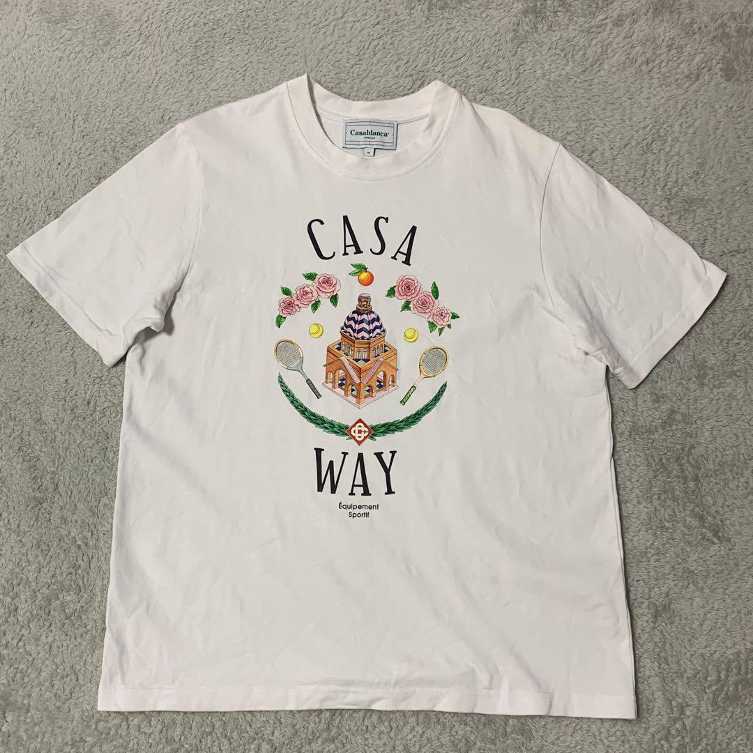 casablanca Casa Way T-shirt カーサウェイ Mサイズ - メルカリ