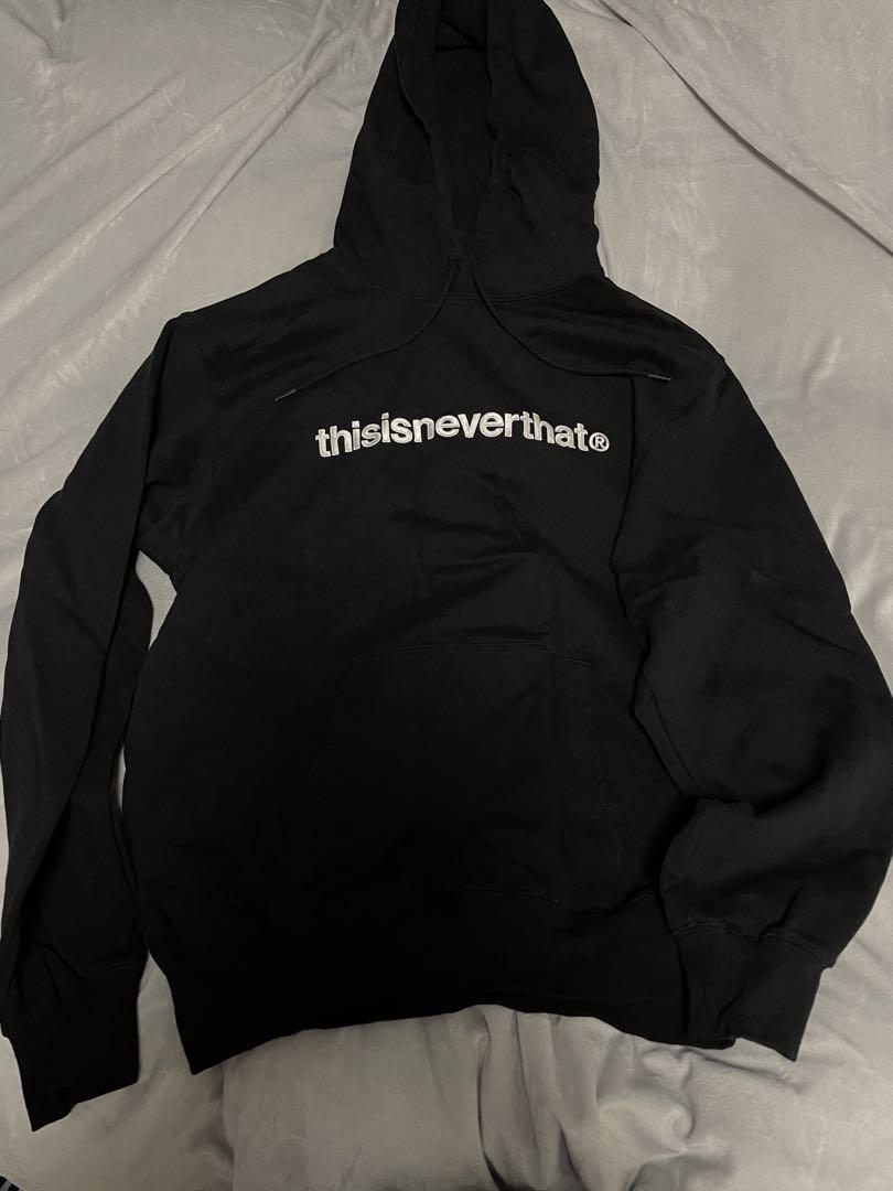 【THISISNEVERTHAT】Quarter Button フードパーカー★2025 SS セール】ESP-Logo Hoodie（パーカー）｜thisisneverthat