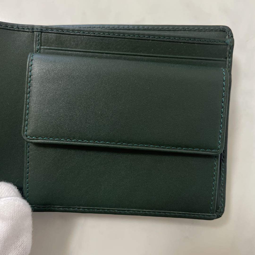 【新品未使用】POLO RALPH LAUREN ポロベア 牛革 二つ折り財布