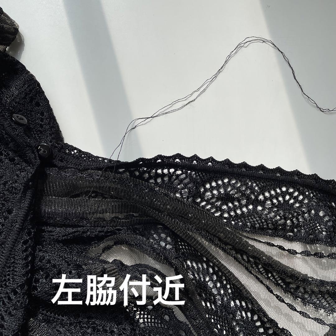 Christian Dior クリスチャンディオール カーディガン レース クリスチャンディオール Dior レース カーディガン 黒 トップス