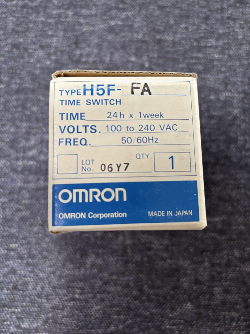 OMRON デジタル・デイリータイムスイッチ H5F-FA