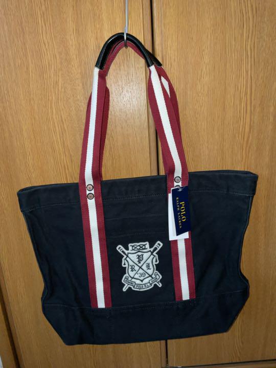 ラルフローレン キャンバス トートバッグ ポロラルフローレン] POLO キャンバス SHOPPERトートバッグ