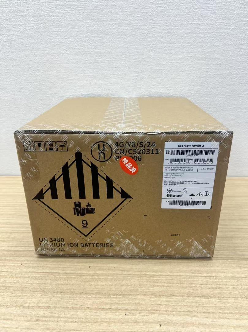 【新品未使用】EcoFlow RIVER 2 ポータブル電源　保証付き