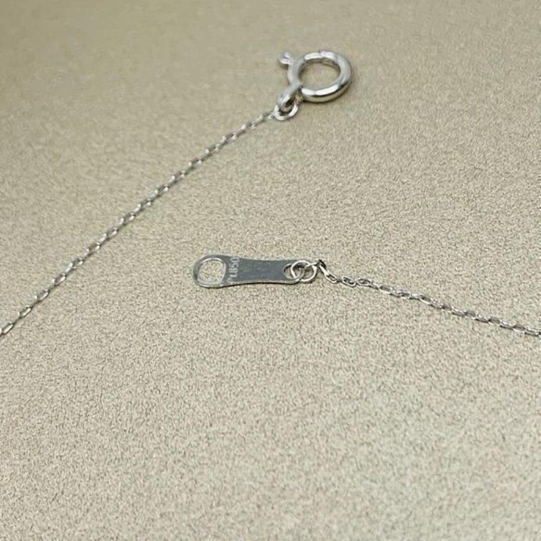 PT850 プラチナ　あこや真珠　スルーネックレス　パール　ネックレス ネックレス あこや真珠 パール 3珠 スルーネックレス pt850