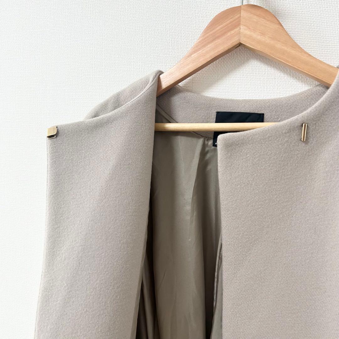美品✨ヴェルメイユパーイエナ Super100s メルトン テントラインコート 美品✨ヴェルメイユパーイエナ Super100s メルトン テントラインコート