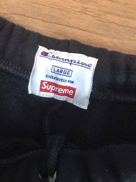 Supreme スウェットパンツ サイズL aQj2R-m85531250260 チャンピオン コラボ 通販大特価
