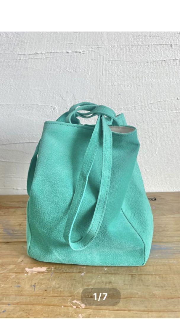 【一部予約！】 SHAKE BAG green新品ayakawasaki Turquoise バッグ