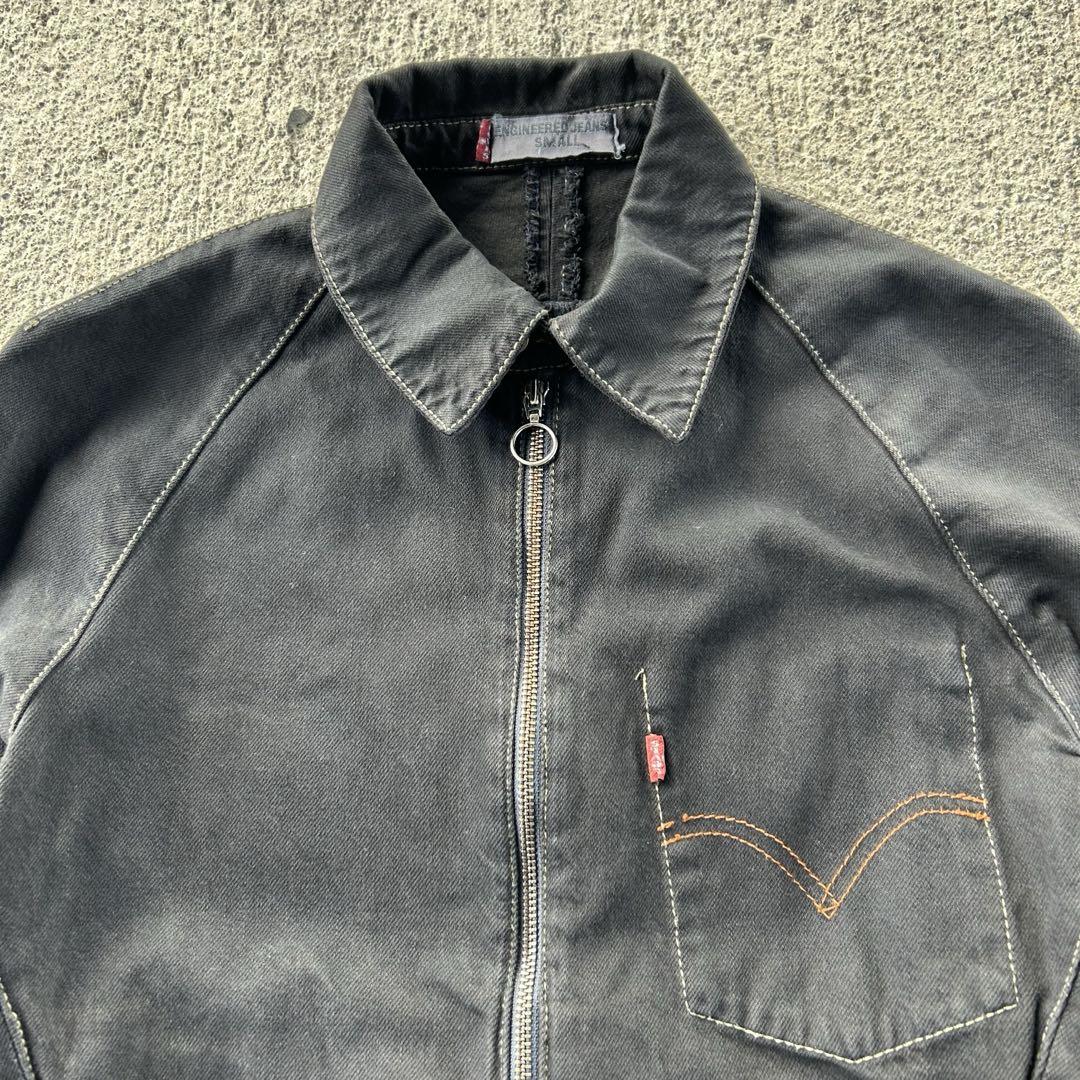 ジャケット・アウター Levi's engineered black denim jacket